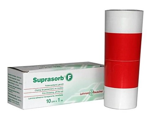 Pansament de film Suprasorb F 10cm* 1m pe rolă